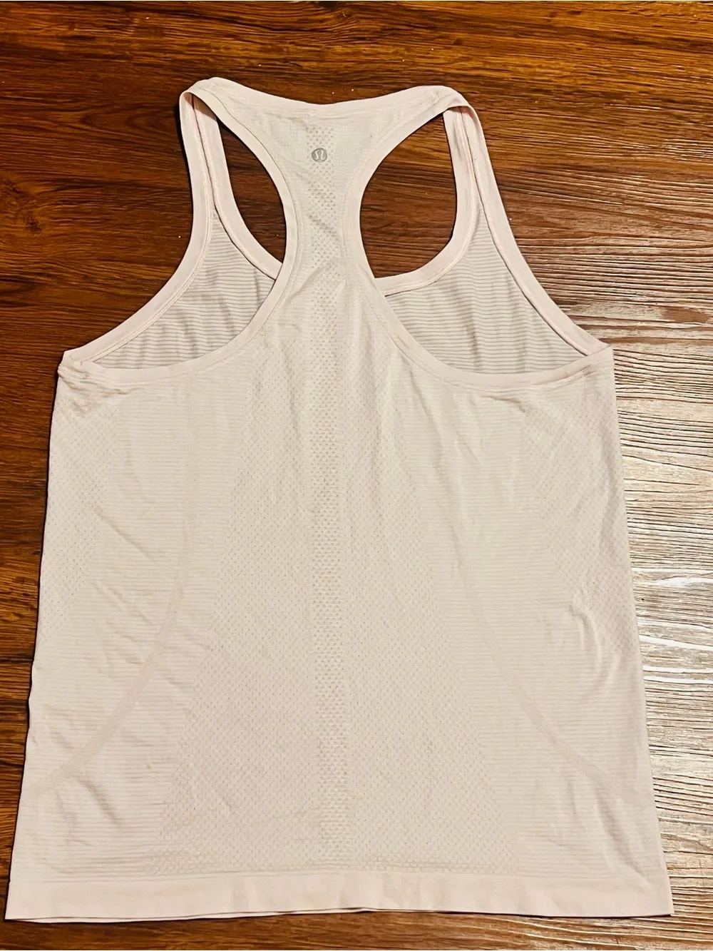 lululemon athletica White Scoop Neck Tank size 10